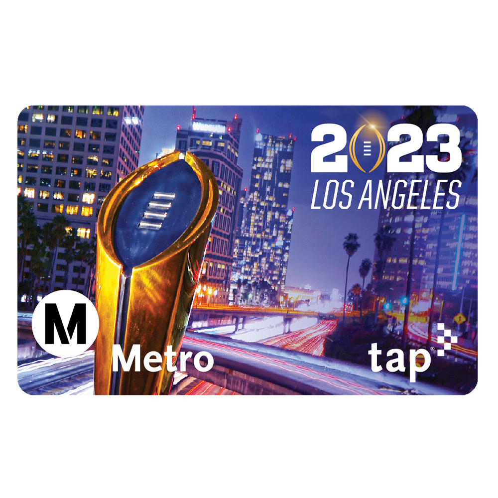 College Football National Championship (2023) Collector's TAP Card