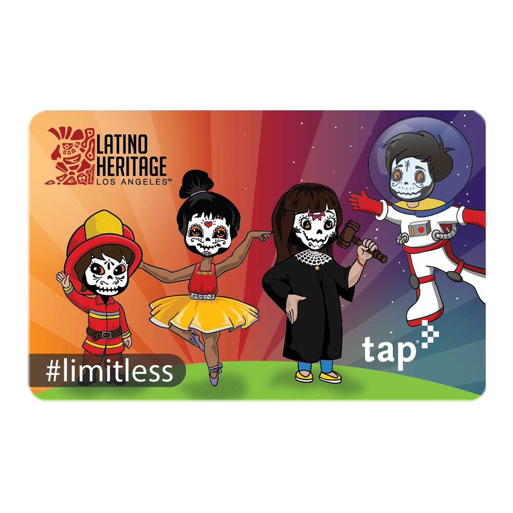 Latino Heritage LA 2022 Collector's TAP Card