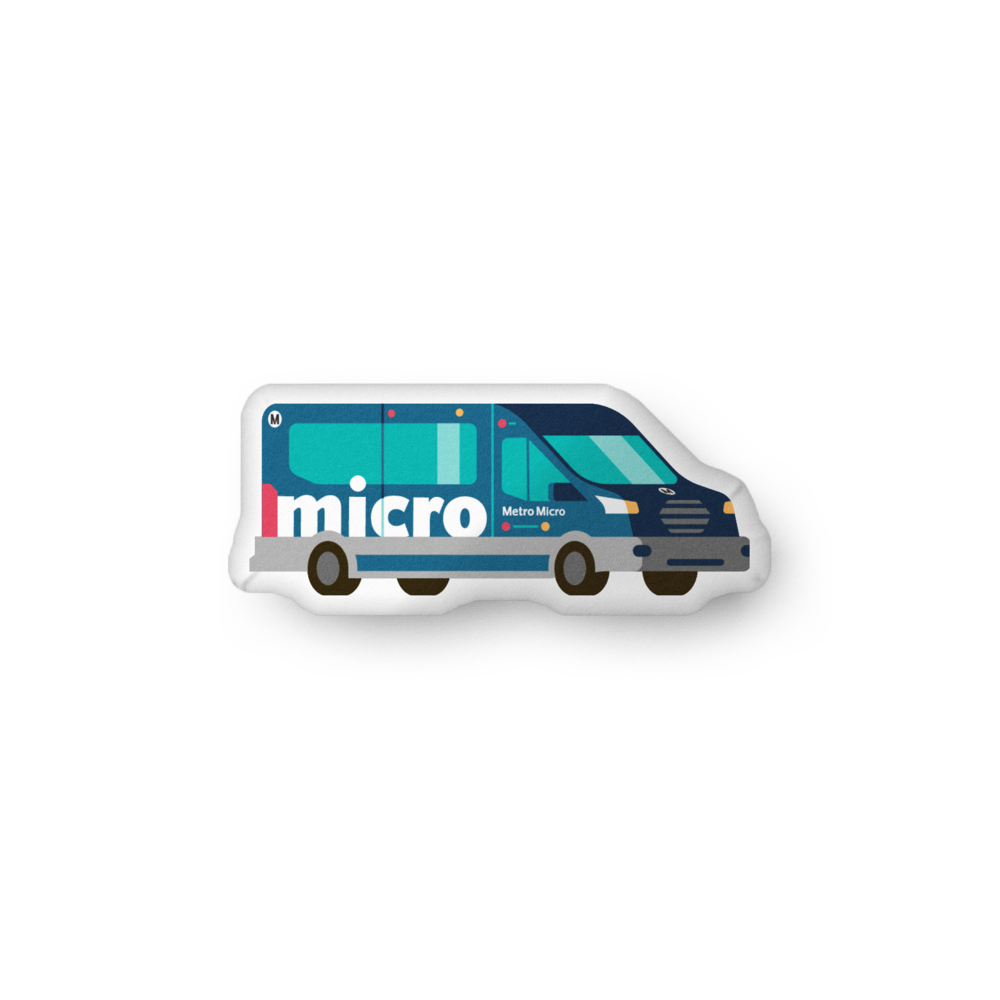 Los Angeles Metro Micro Plush