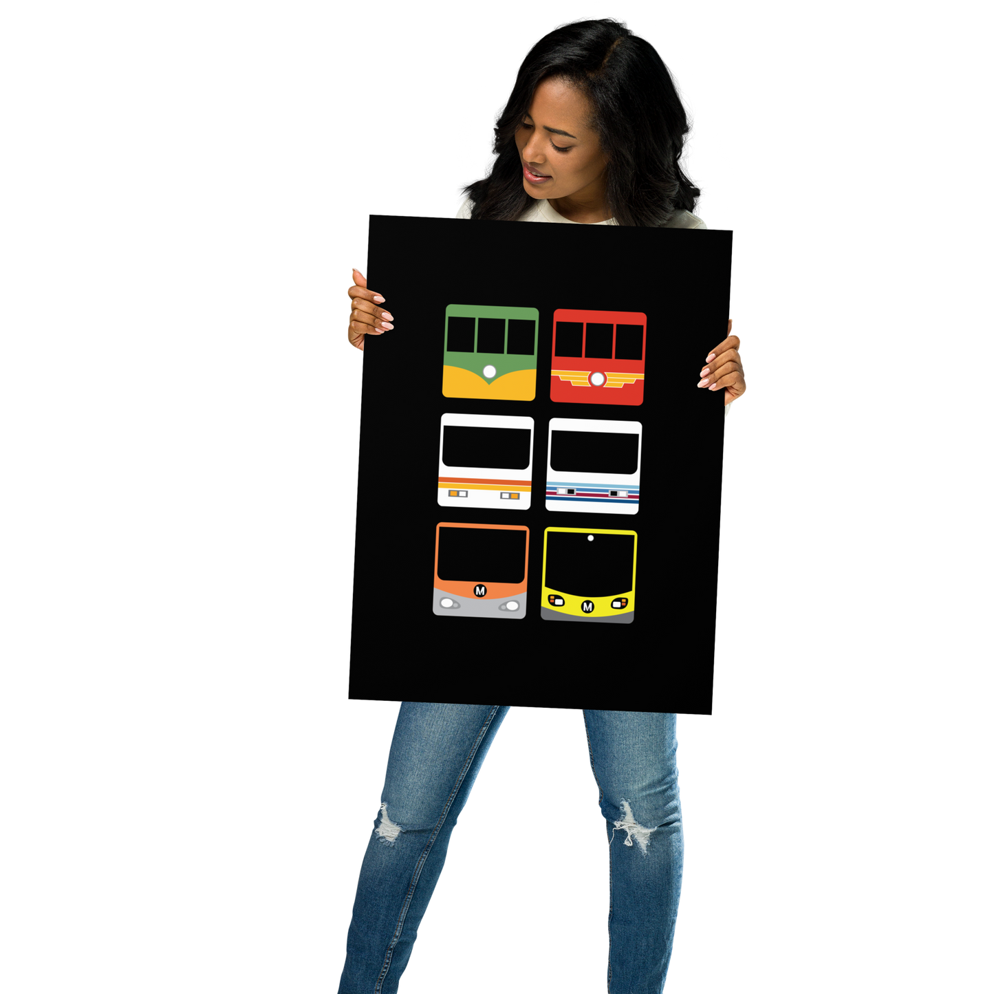 Metro Past and Present Poster