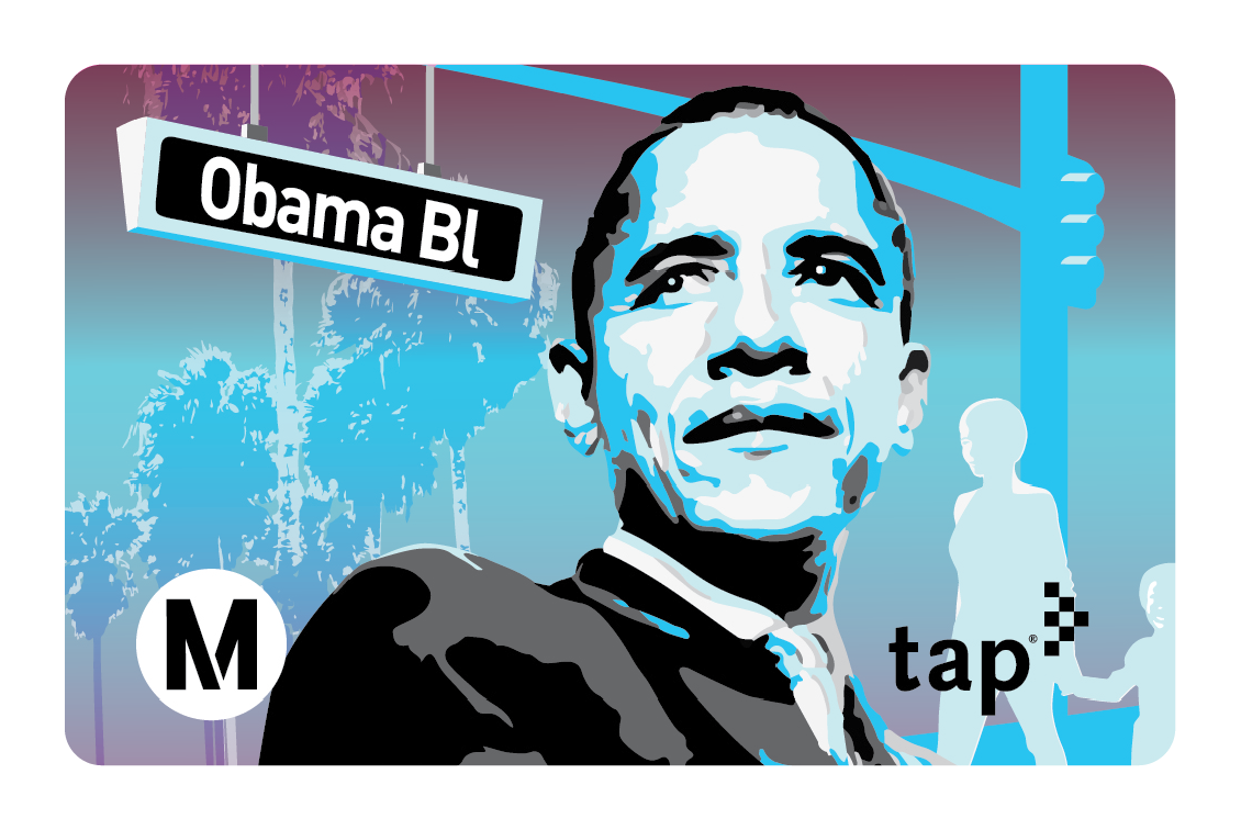 Obama Boulevard Collector's TAP Card