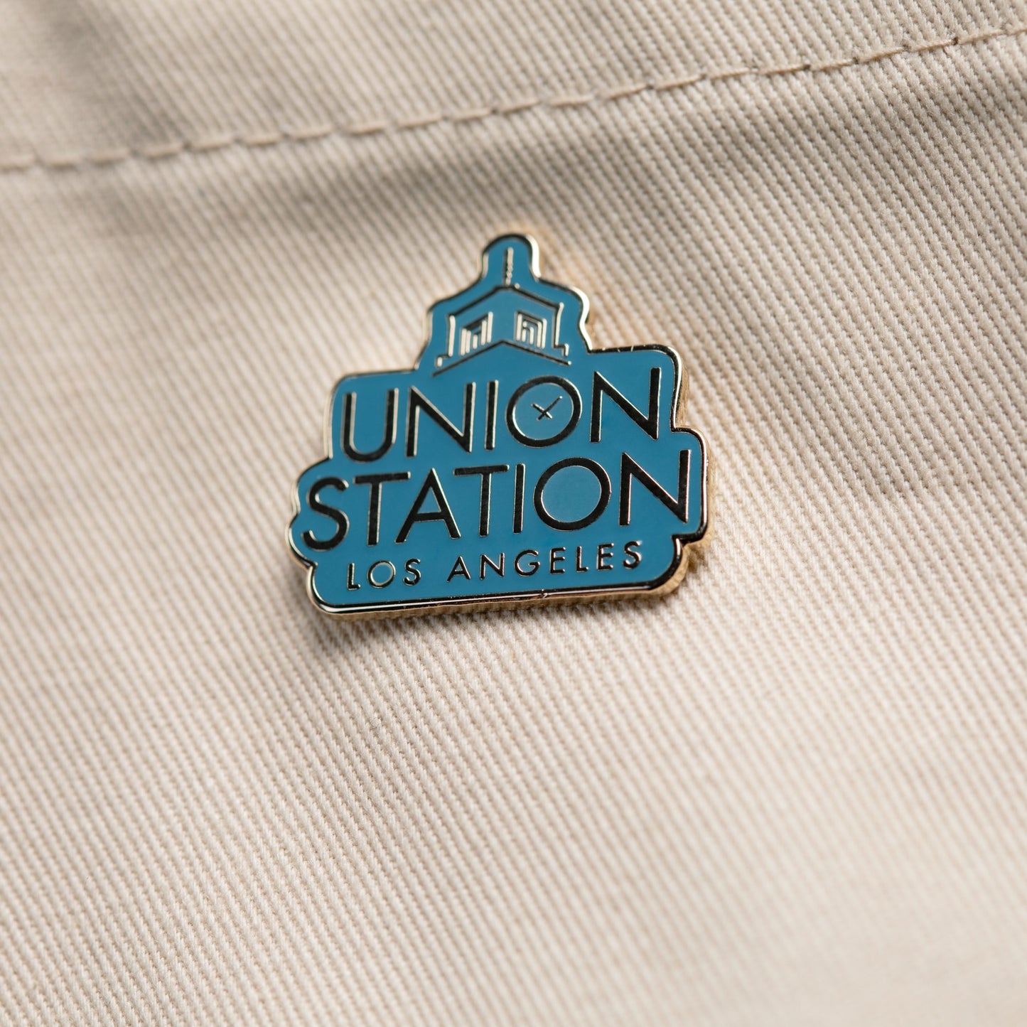 Union Station Enamel Pin