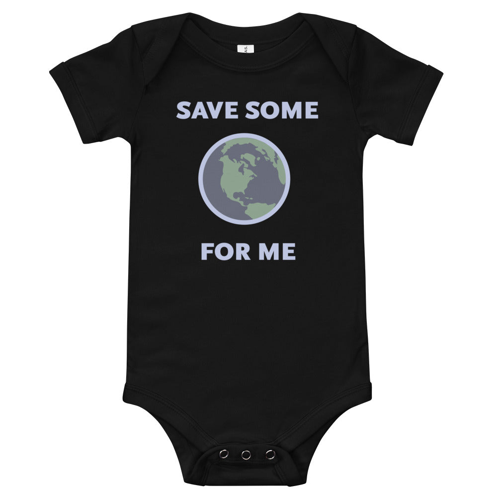 Save Some for Me Baby Bodysuit (black)