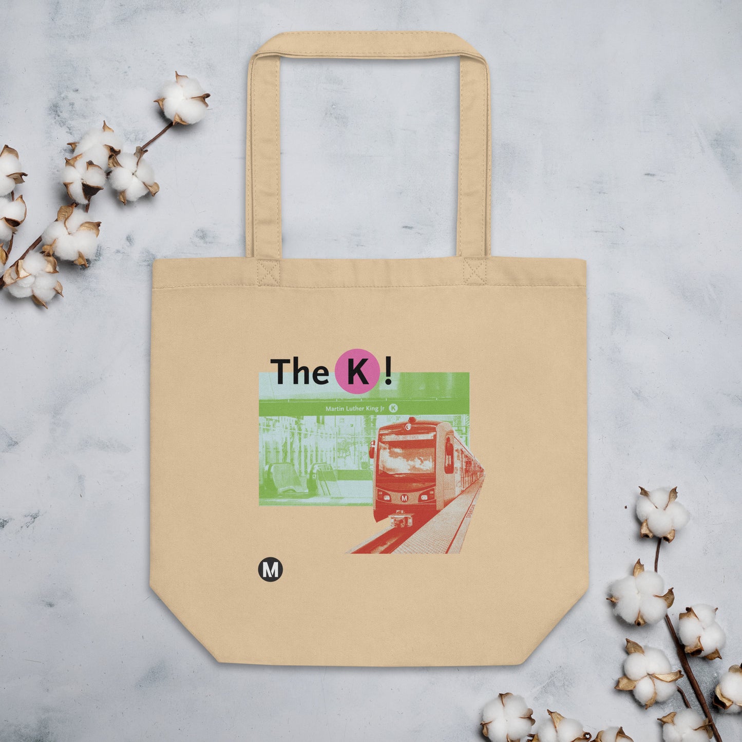 K Line MLK Station Organic Cotton Tote