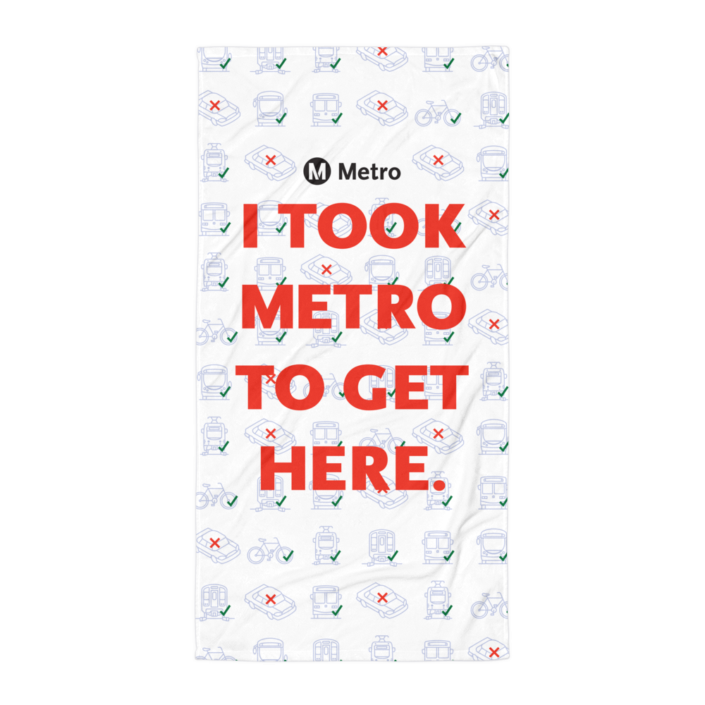 Earth Day Climate Change is Real Towel - Metro Shop