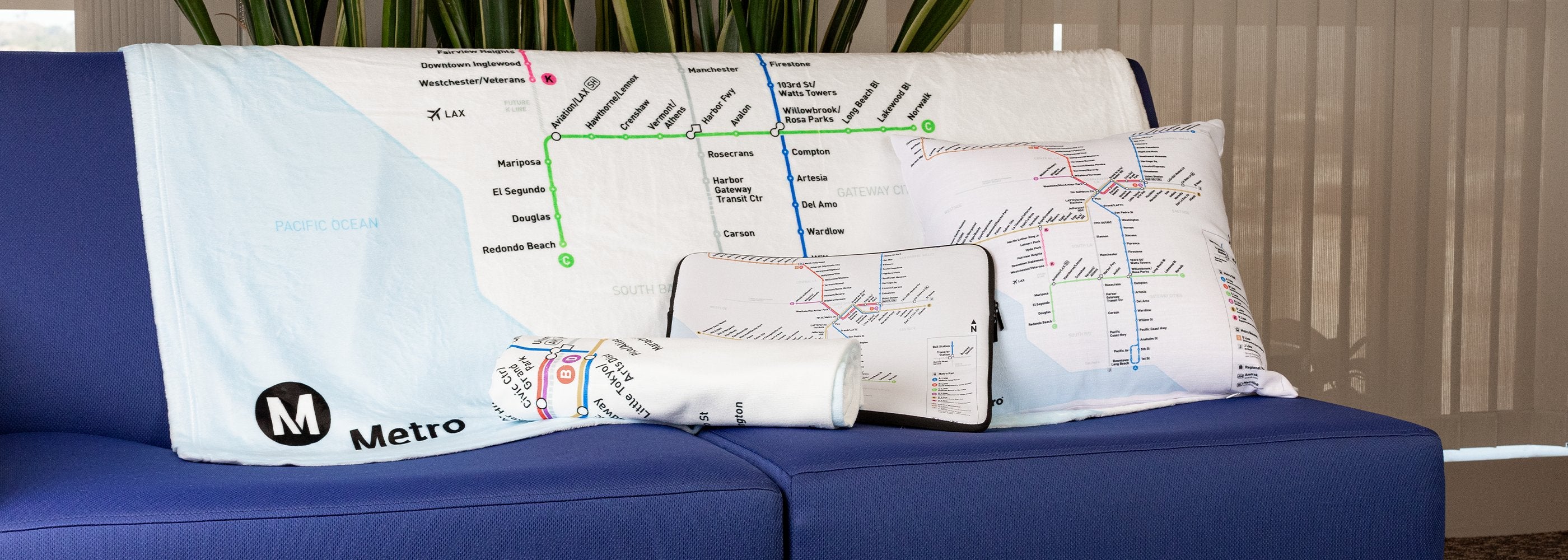 Los Angeles Metro Shop | Transit Map Home Products