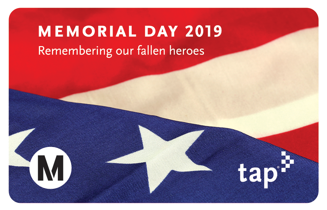 Memorial Day 2019 Collector's Tap Card