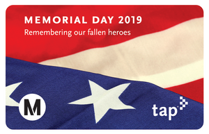 Memorial Day 2019 Tap Card