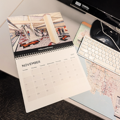 Historic Station Renderings 2027 Calendar