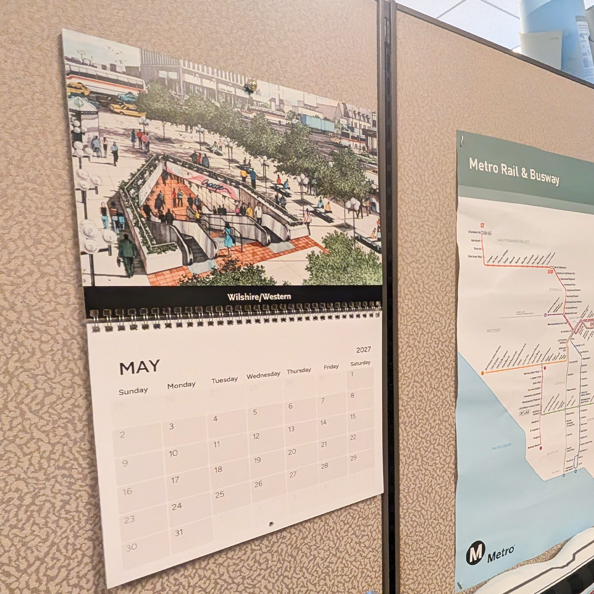 Historic Station Renderings 2027 Calendar
