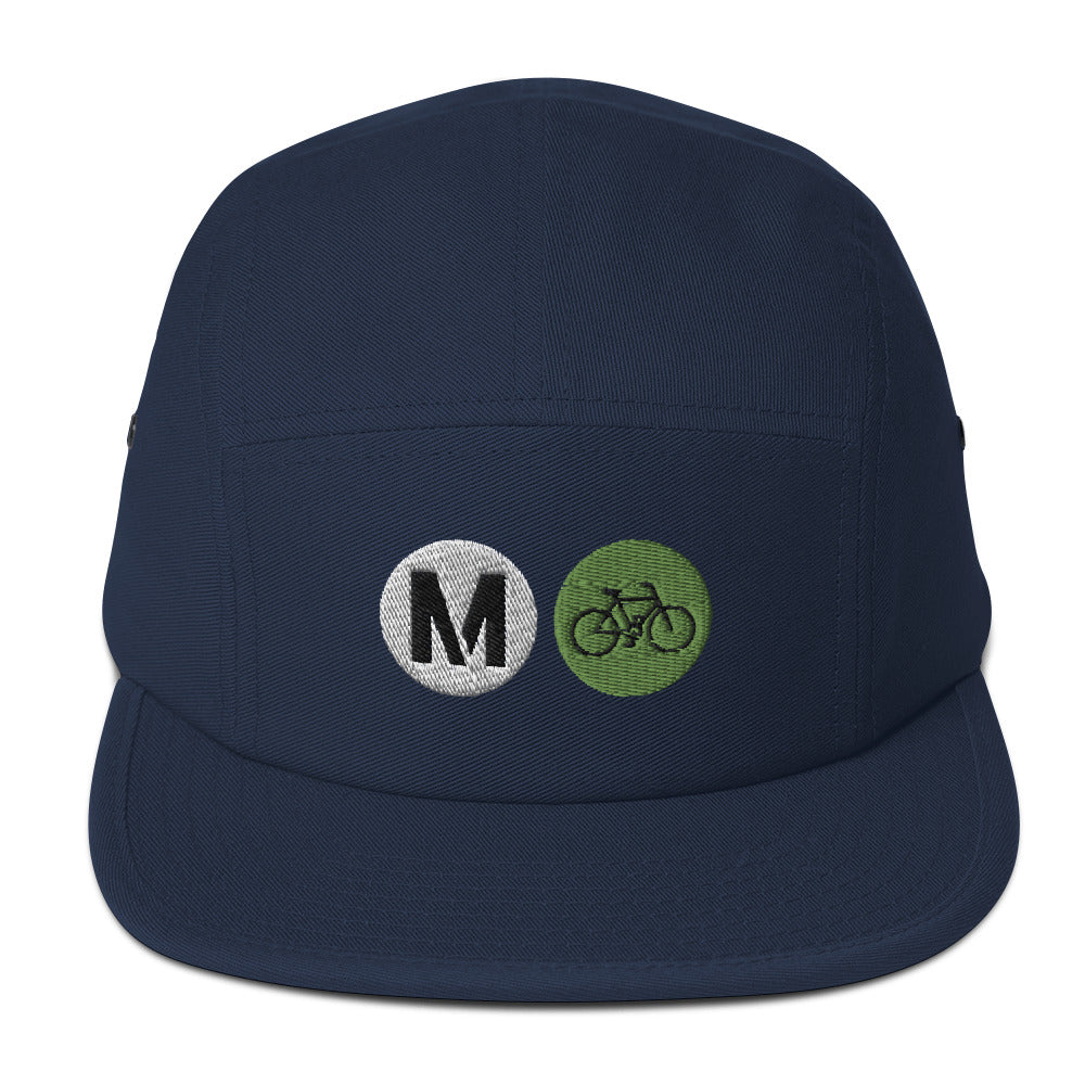 Metro Bike Five Panel Cap