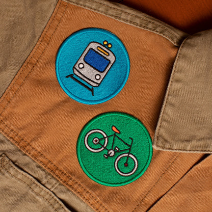 Bicycle Embroidered Patch