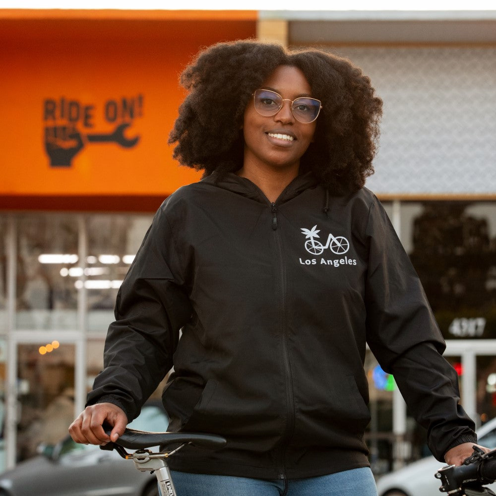 Every Lane Is a Bike Lane Unisex Windbreaker – Metro Shop