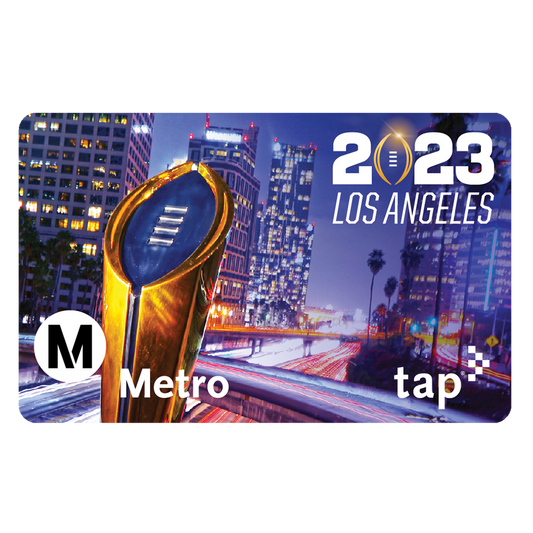 College Football National Championship (2023) Collector's TAP Card