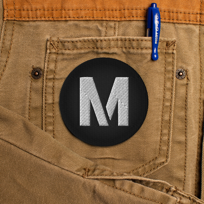 Metro Logo Embroidered Patch