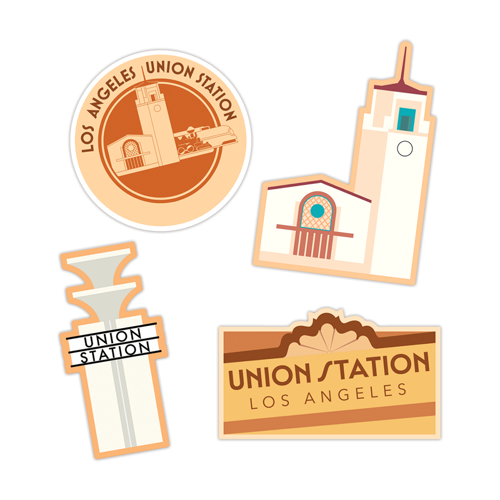 Merch Motel x Union Station: Sticker Pack