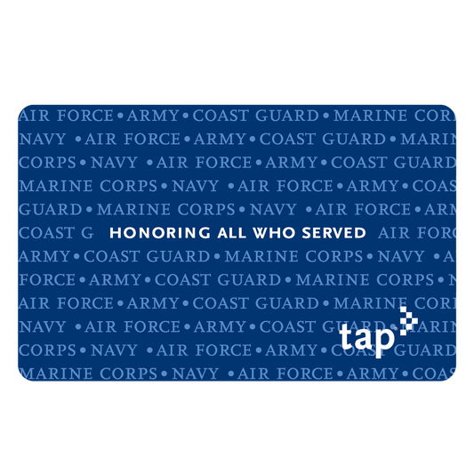 Veteran's Day 2019 Collector's TAP Card