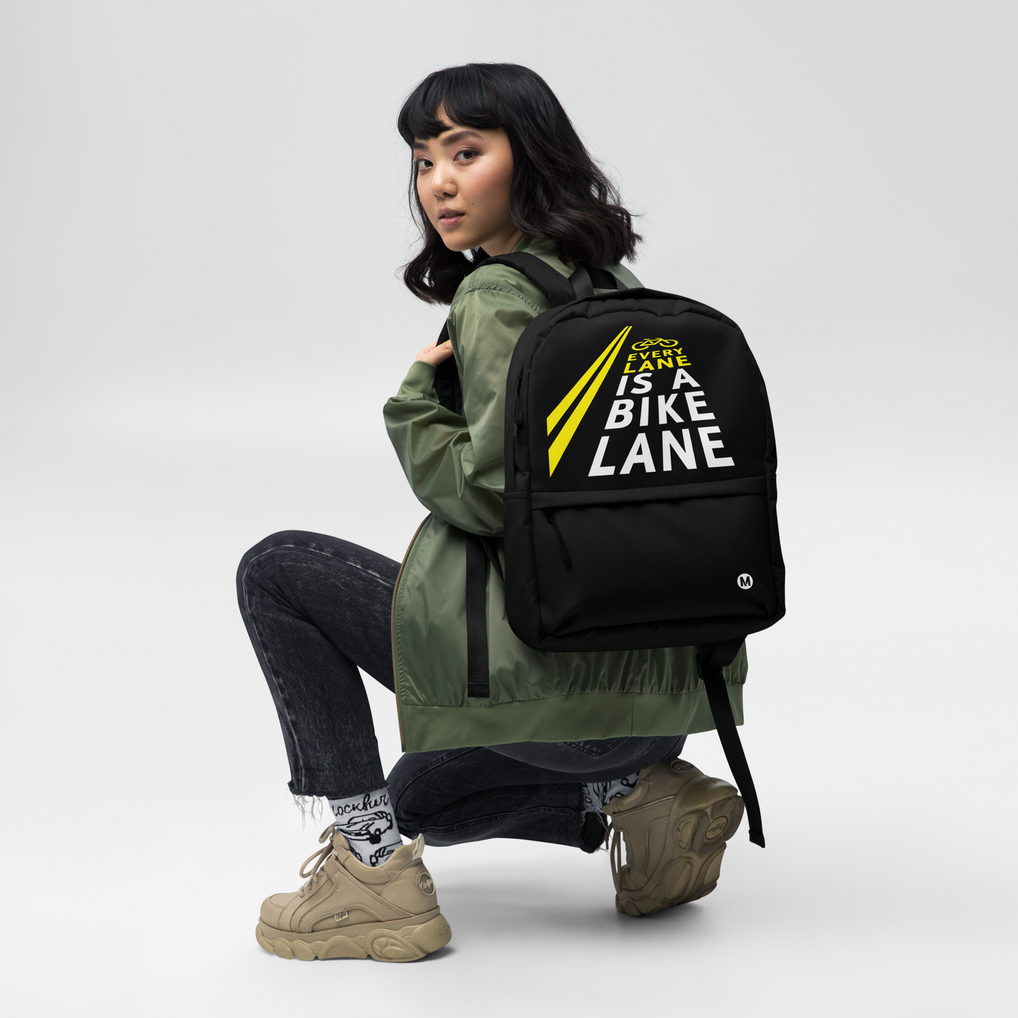 Every Lane Is a Bike Lane Backpack