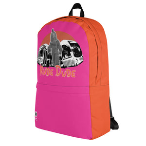 Rude Dude Backpack Pink