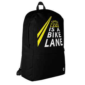Every Lane Is a Bike Lane Backpack