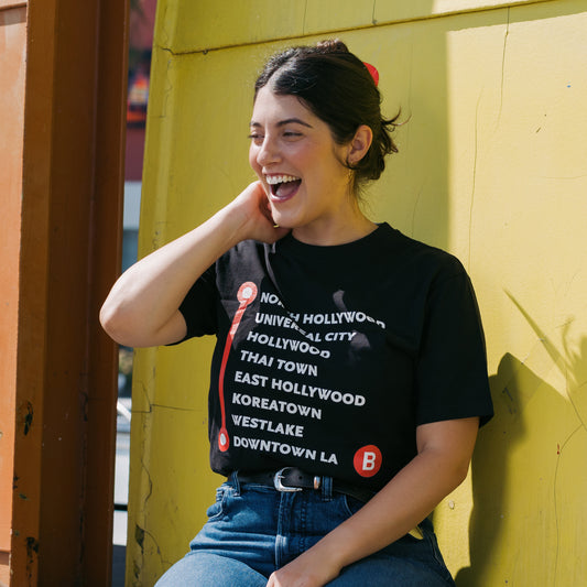 B Line Neighborhoods Unisex Heavyweight T-shirt - Metro Shop