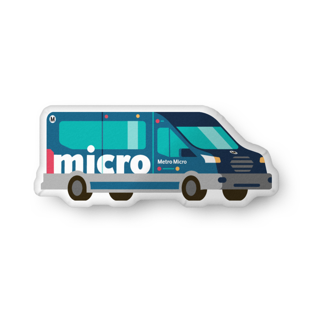 Los Angeles Metro Micro Plush