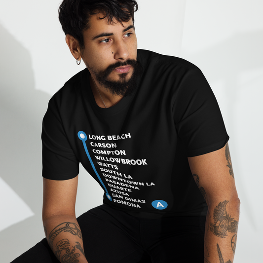 A Line Neighborhoods Unisex Heavyweight T-shirt