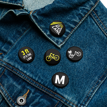 Bike LA Pin-Back Buttons