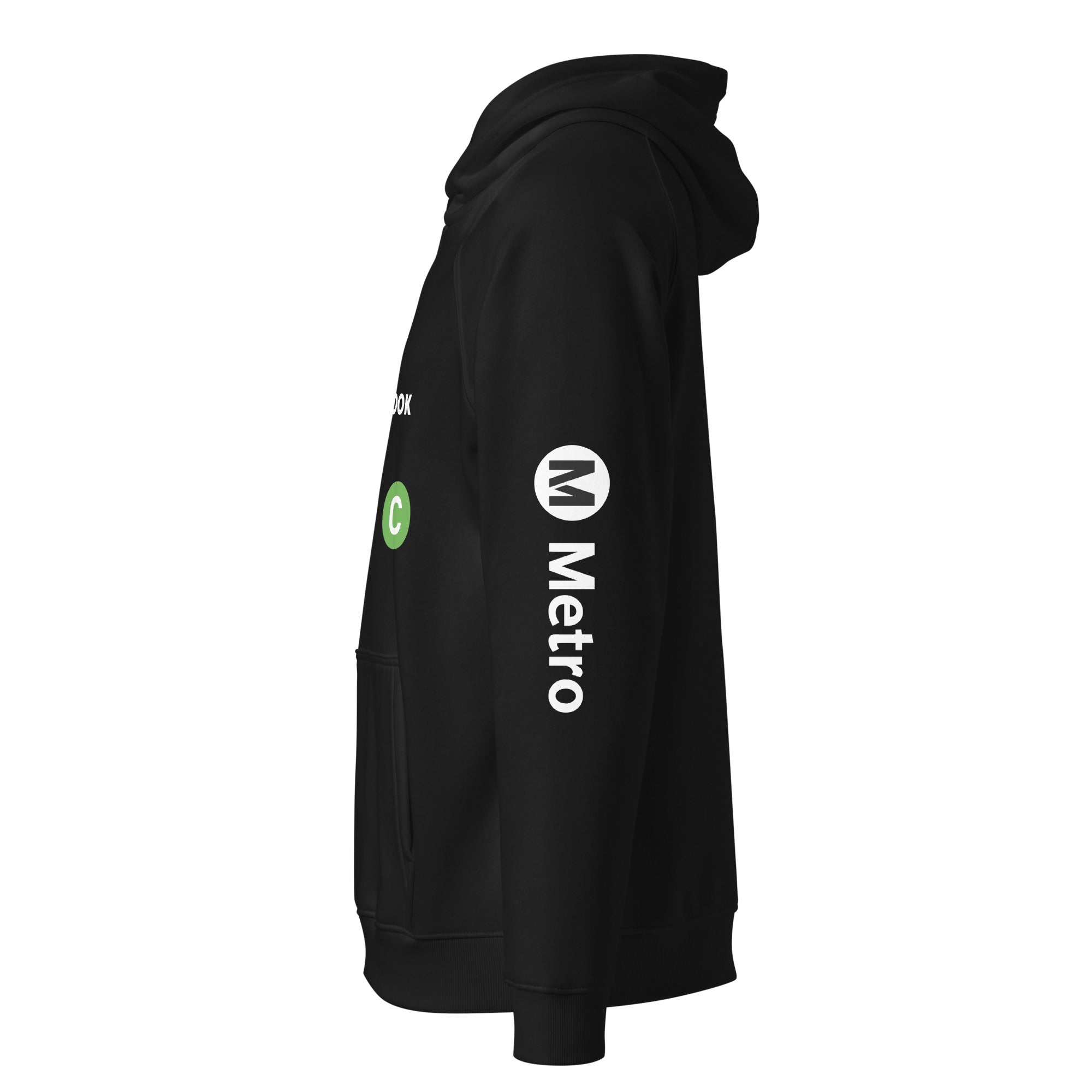 C Line Neighborhoods Unisex Raglan Hoodie – Metro Shop