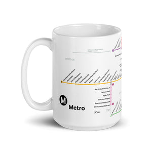 Go Metro Map Mug