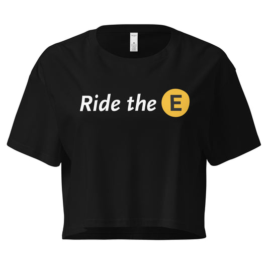 Ride The E Crop Top