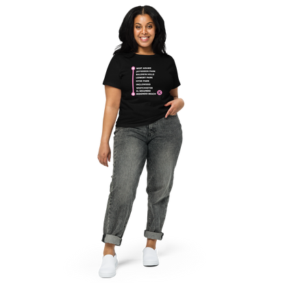 K Line Neighborhoods Women’s High-Waisted T-Shirt