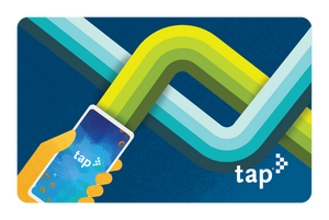 TAP App Blue Collector's TAP Card