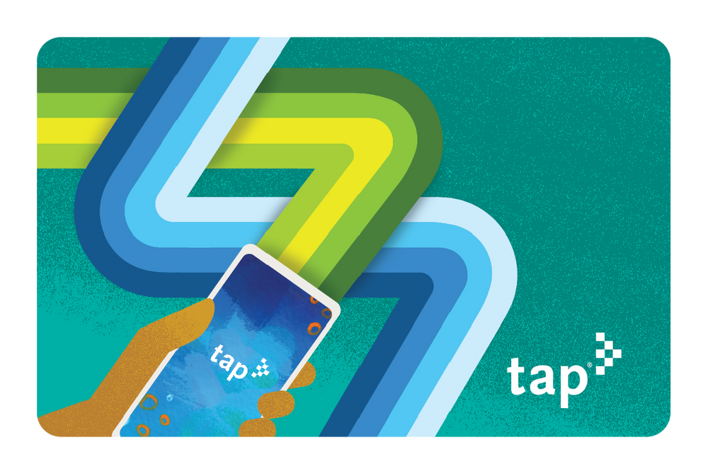 TAP App Green Collector's TAP Card Metro Shop