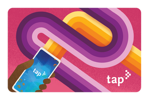 TAP App Pink Collector's TAP Card