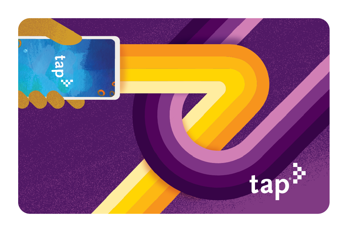 TAP App Purple Collector's TAP Card