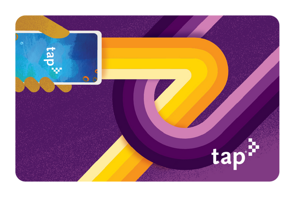 TAP App Purple Collector's TAP Card