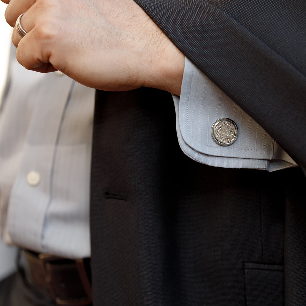 Vintage Transit Token Cufflinks