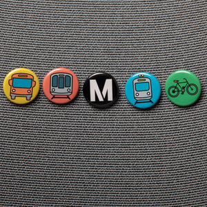 Pin-Back Button 5-Pack