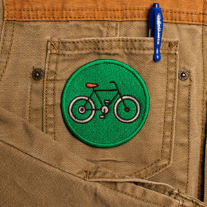Bicycle Embroidered Patch