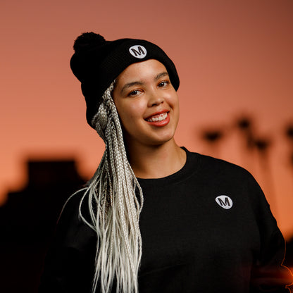 Metro Pom Pom Knit Cap - Metro Shop