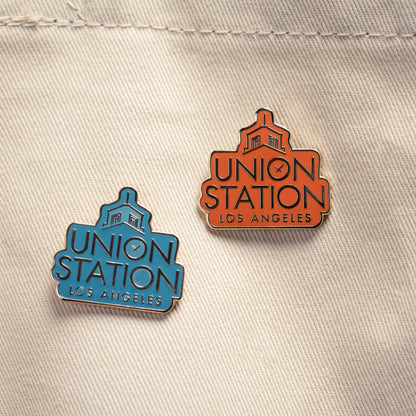 Union Station Enamel Pin