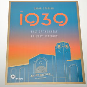 Collector's Edition Union Station 75th Anniversary Poster