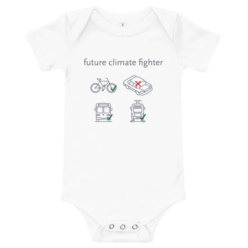Future Climate Fighter Baby Bodysuit