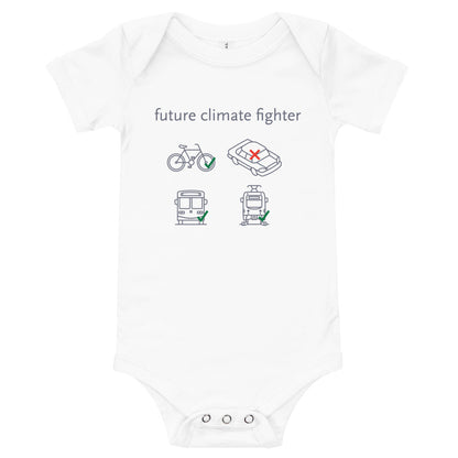 Future Climate Fighter Baby Bodysuit