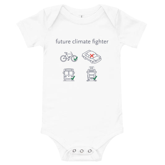 Future Climate Fighter Baby Bodysuit