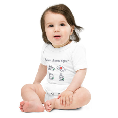Future Climate Fighter Baby Bodysuit