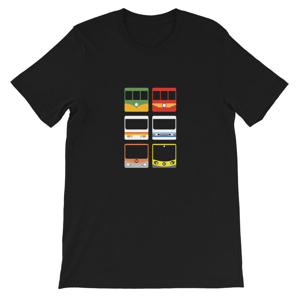 Metro Past and Present Short-Sleeve Unisex T-Shirt - Metro Shop