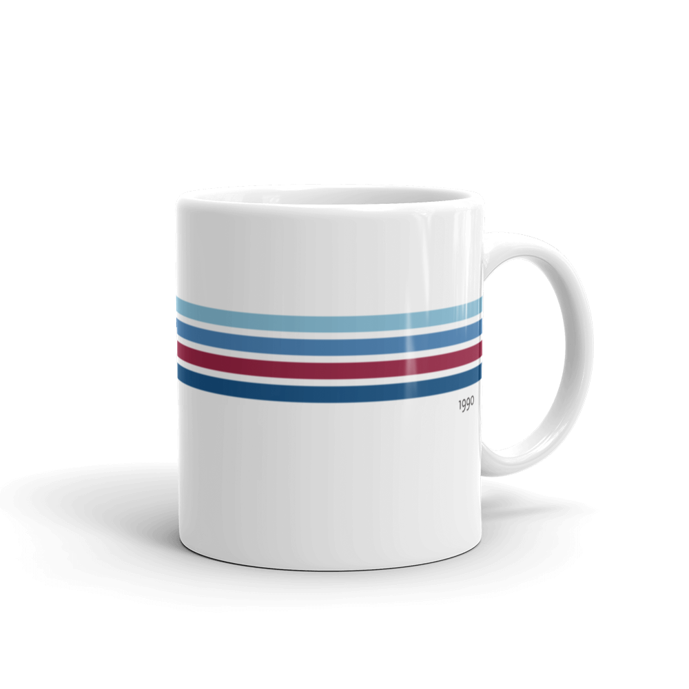 Blue Line Vintage Mug - Metro Shop