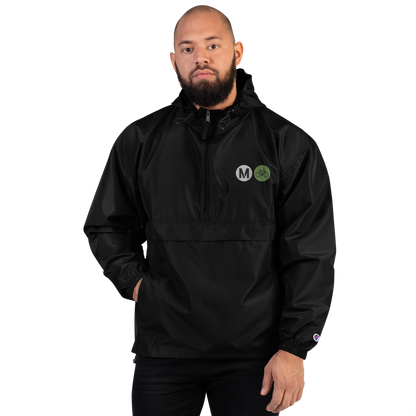 Metro Bike Embroidered Champion Men's Packable Jacket - Metro Shop